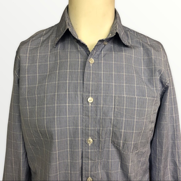 Thomas Mason Light Blue Button Down Shirt M - Picture 5 of 6